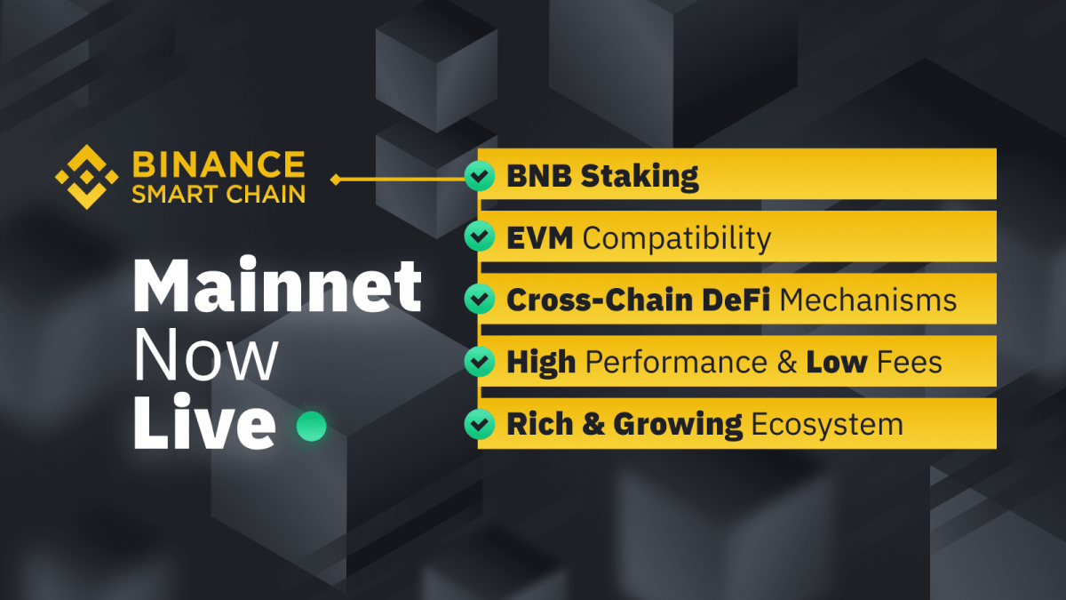 binance smart chain mainnet bep20