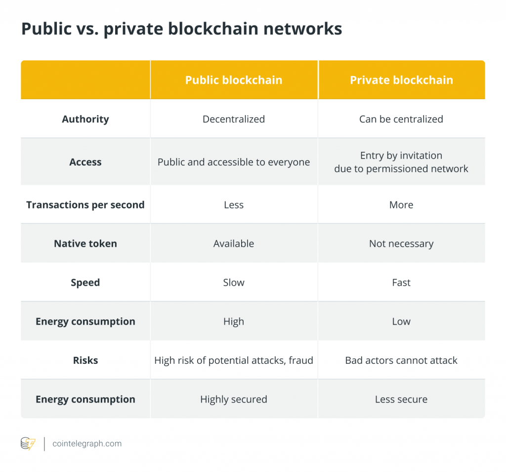 perbedaan dua jenis blockchain