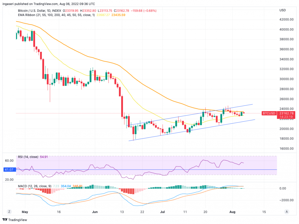 bitcon daily chart