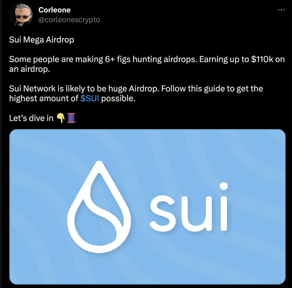 sui airdrop