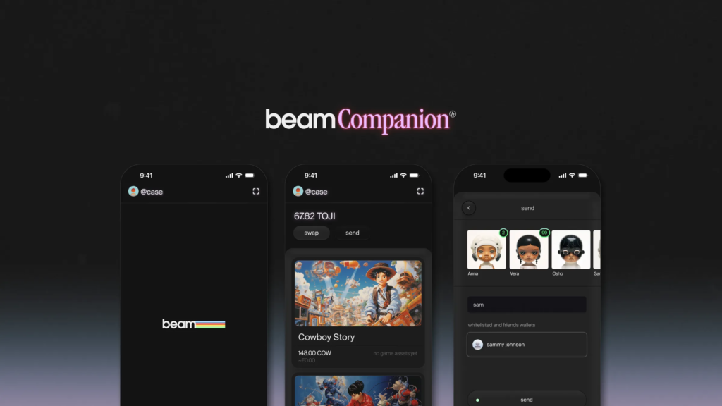 Beam companion app