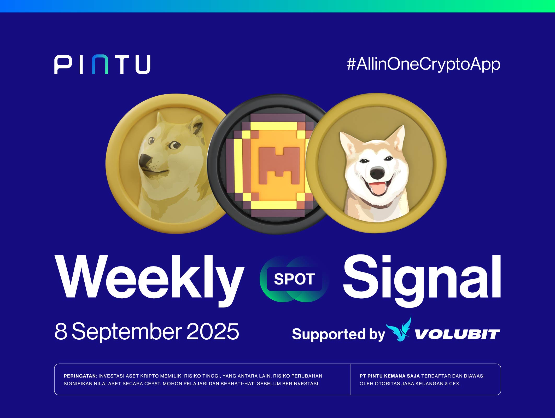 Weekly Signal by Pintu X Volubit – September 8, 2025