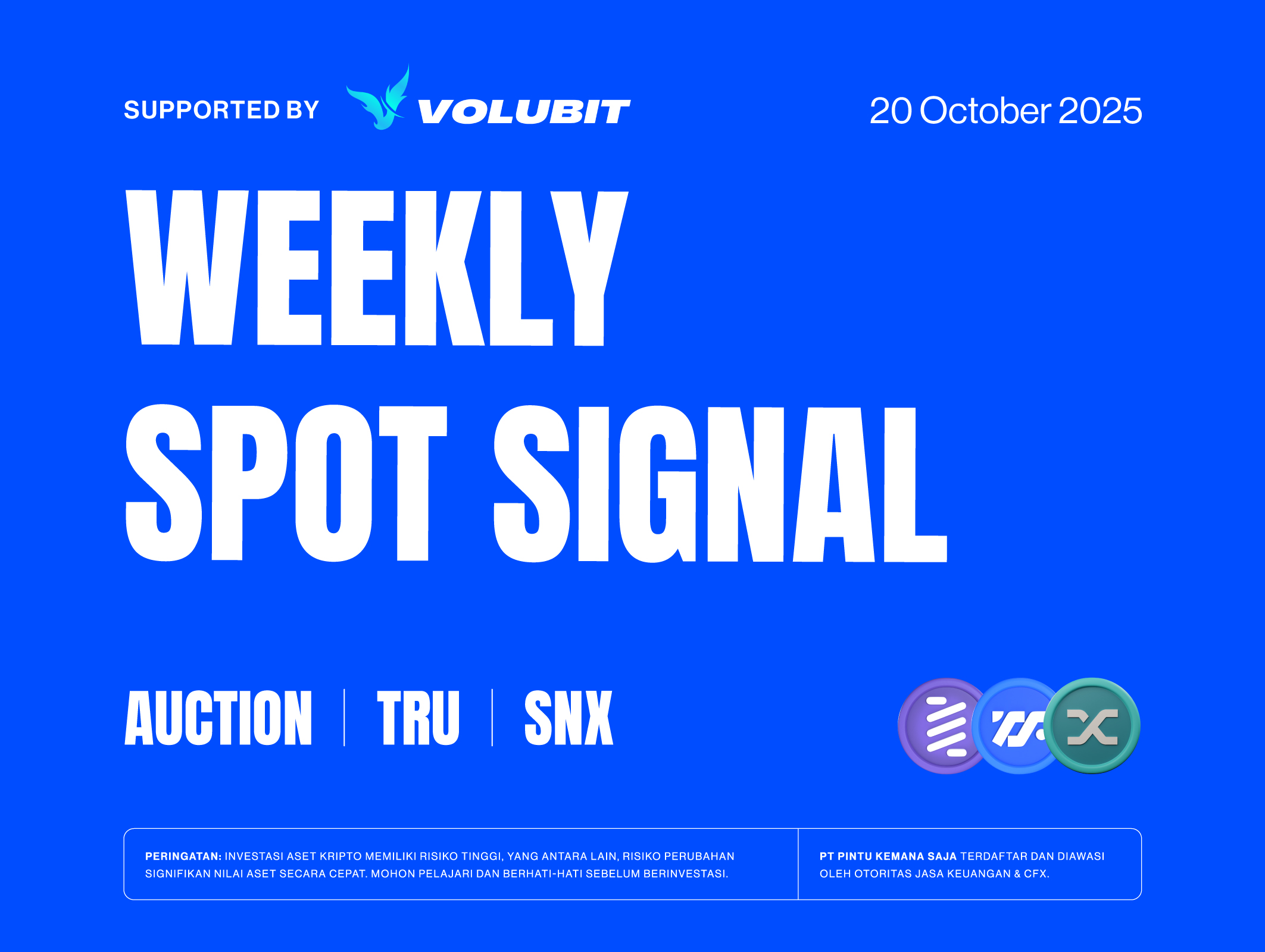 Image Weekly Spot Signal Pintu X Volubit β October 20, 2025